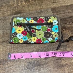 Thirty one quilted zip around wallet